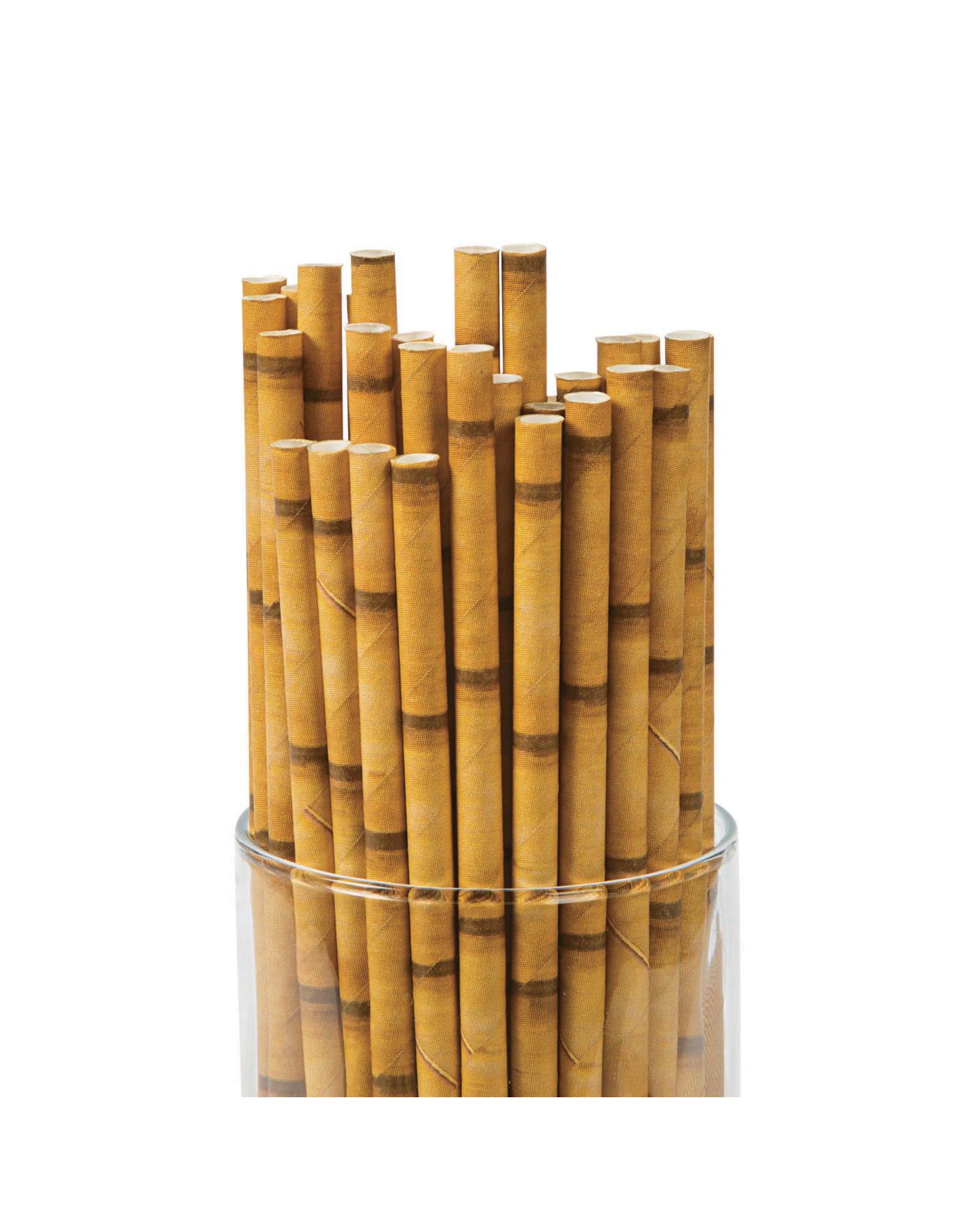BAMBOO PAPER STRAWS 24/PK