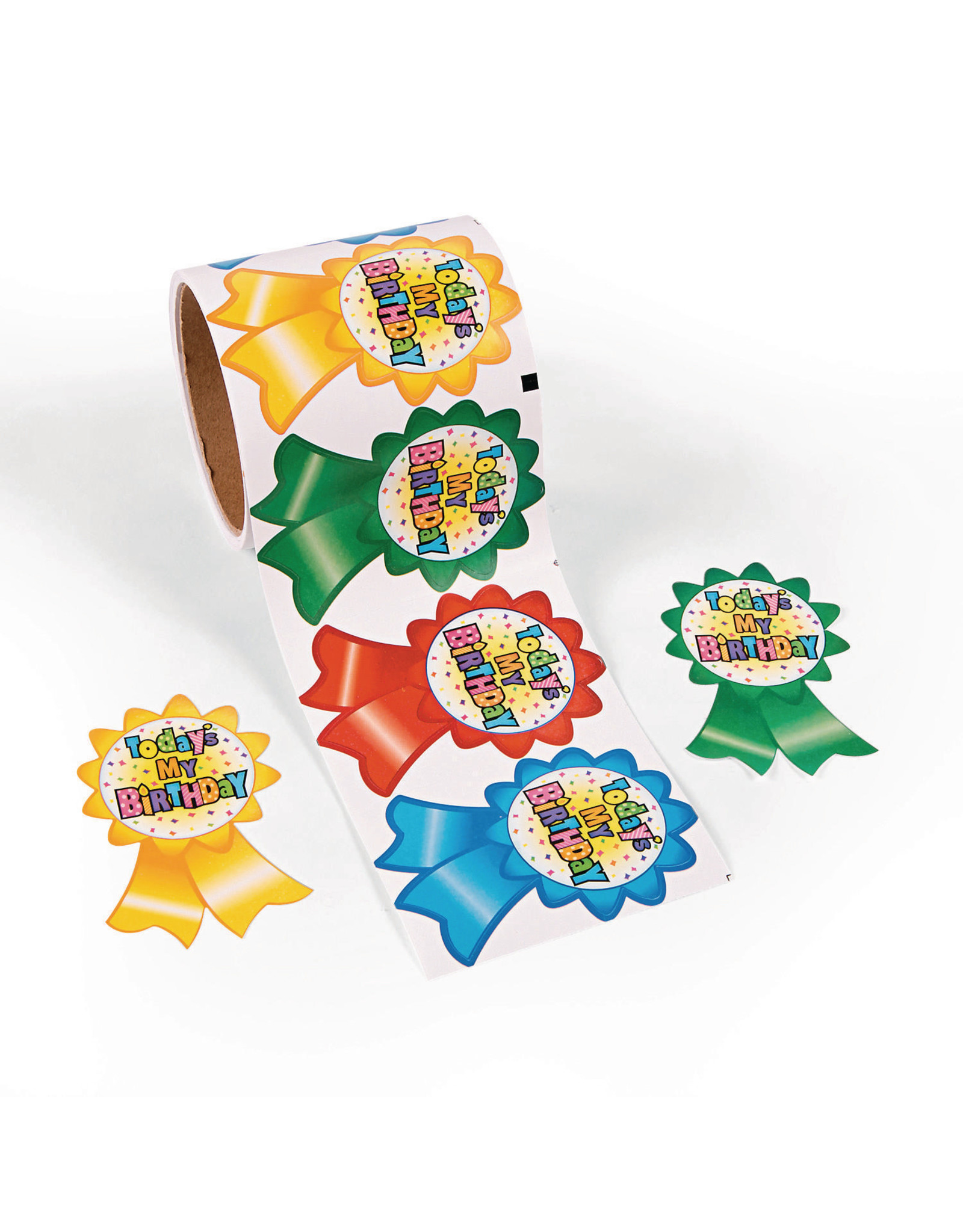 STICKERS ROLL:  BIRTHDAY
