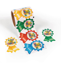 STICKERS ROLL:  BIRTHDAY