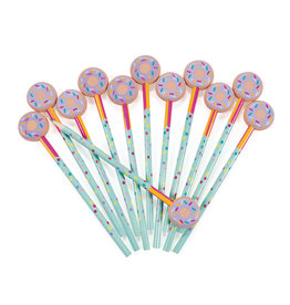 DONUT PENCIL WITH ERASER TOPPER