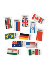 ERASERS FLAGS AROUND THE WORLD