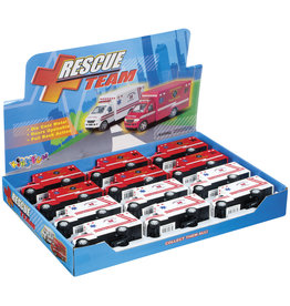 DIE CAST RESCUE VEHICLE