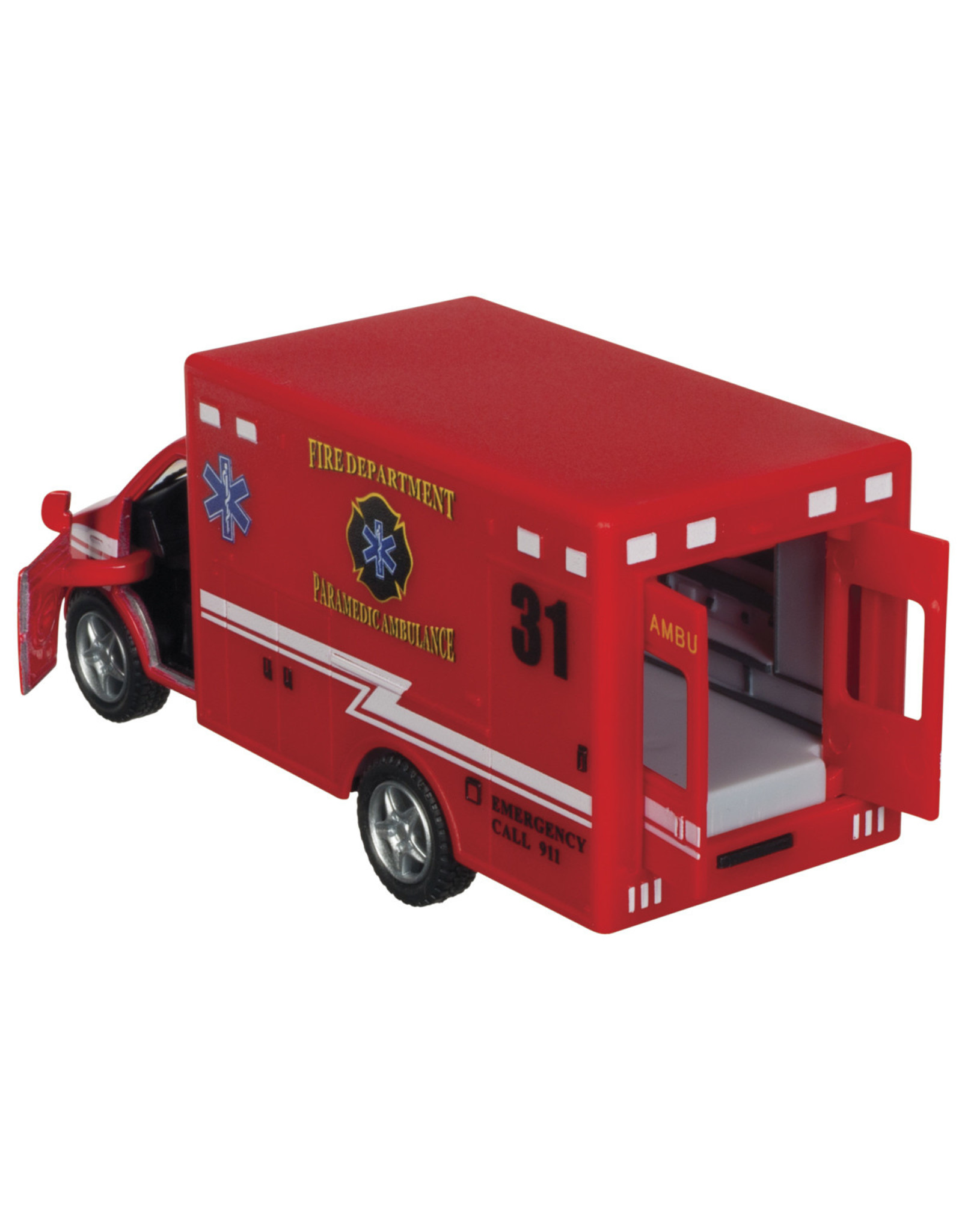 DIE CAST RESCUE VEHICLE