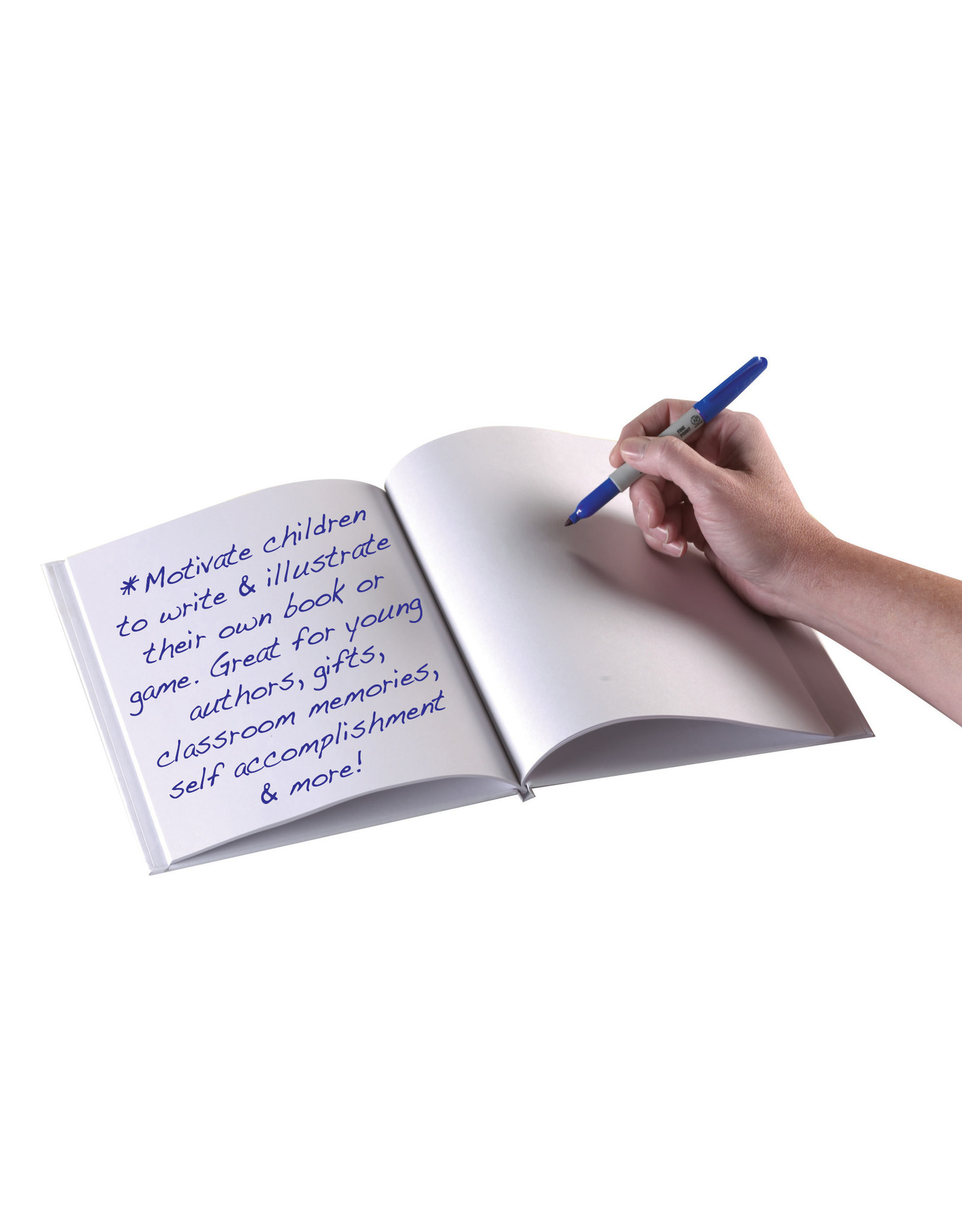 BLANK BOOK - HARDCOVER 6"x8" 28 PAGES