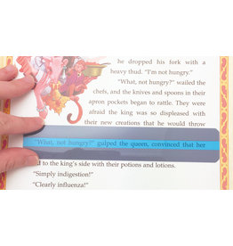 READING GUIDE STRIP BLUE 7"x1.25"