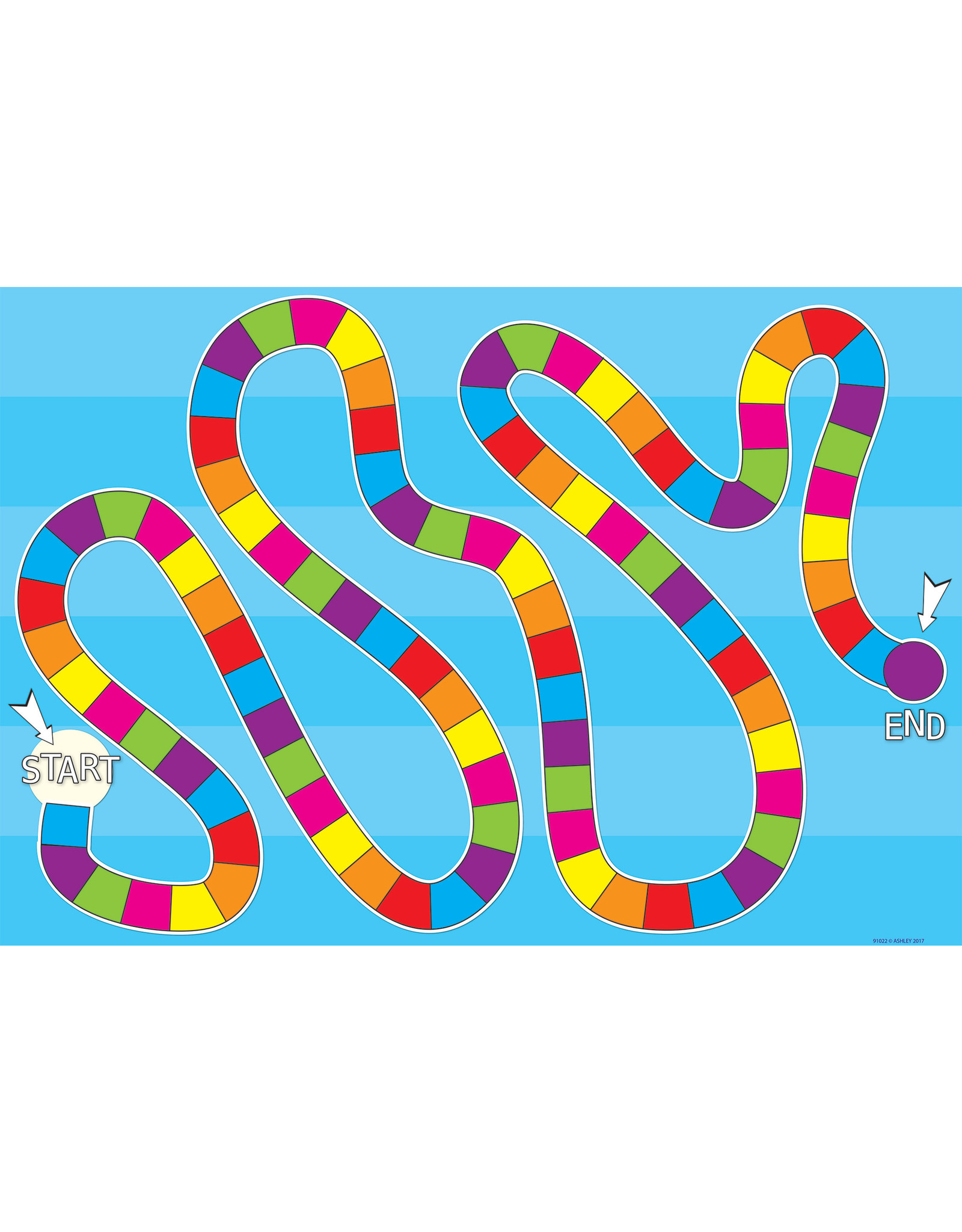 POLY CHART GAME BOARD DRY-ERASE 13"x9"