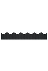 BORDETTE  CORRUGATED : BLACK -  2¼"x50'