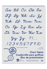 CHART TABLET - UNRULED 24x32 - 25 SHEETS