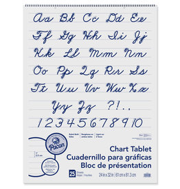 CHART TABLET - 1" RULED 24x32 -  25 SHEETS