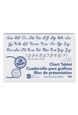 CHART TABLET - UNRULED 24x16 - 25 SHEETS