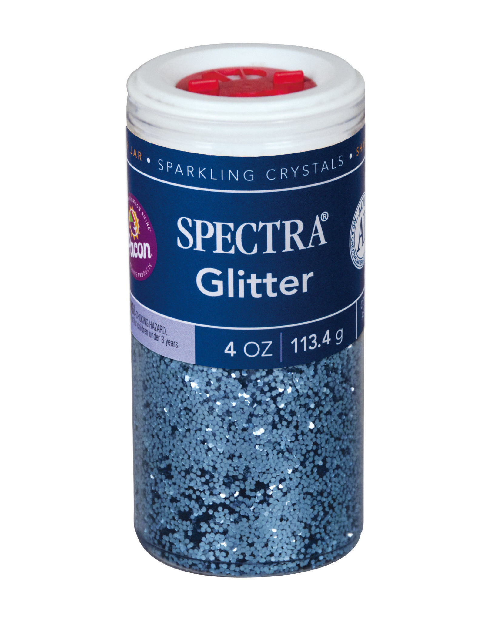 GLITTER  4 OZ SKY BLUE