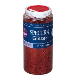 GLITTER: 16OZ RED
