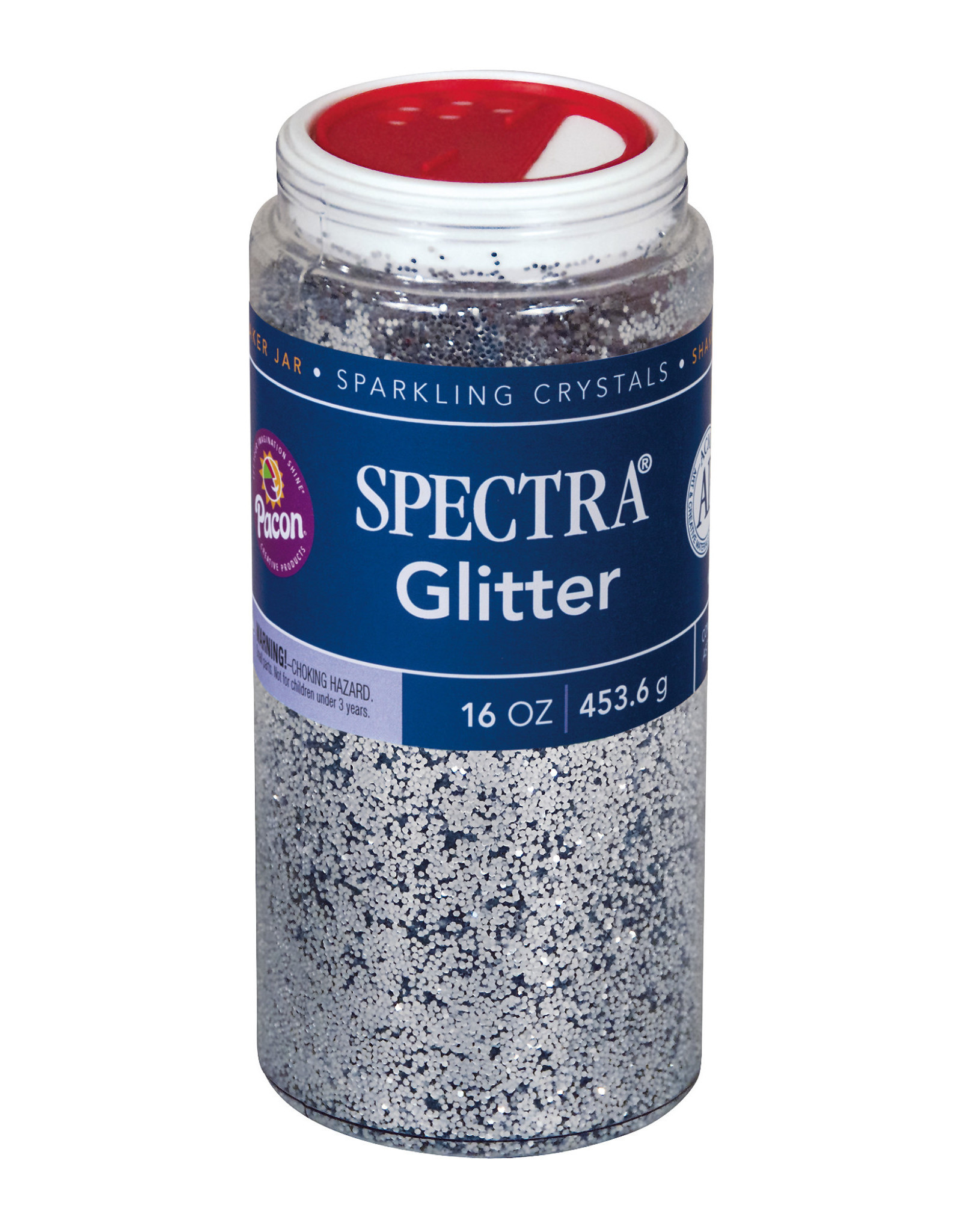 GLITTER: 16OZ SILVER