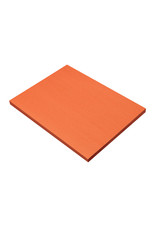 HEAVYWEIGHT CONSTRUCTION PAPER : ORANGE - 9x12 - 50 PC