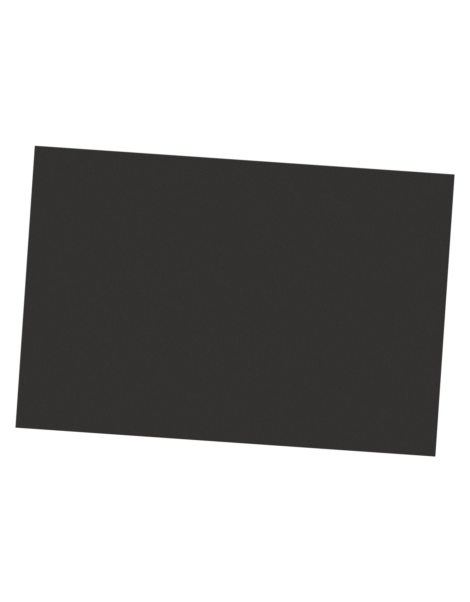 HEAVYWEIGHT CONSTRUCTION PAPER : BLACK - 12x18 - 50 PC