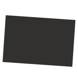 HEAVYWEIGHT CONSTRUCTION PAPER : BLACK - 12x18 - 50 PC