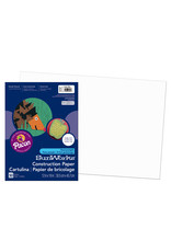 HEAVYWEIGHT CONSTRUCTION PAPER : BRIGHT WHITE - 12x18 - 50 PC