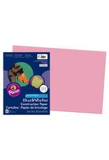 HEAVYWEIGHT CONSTRUCTION PAPER : PINK - 12x18 - 50 PC