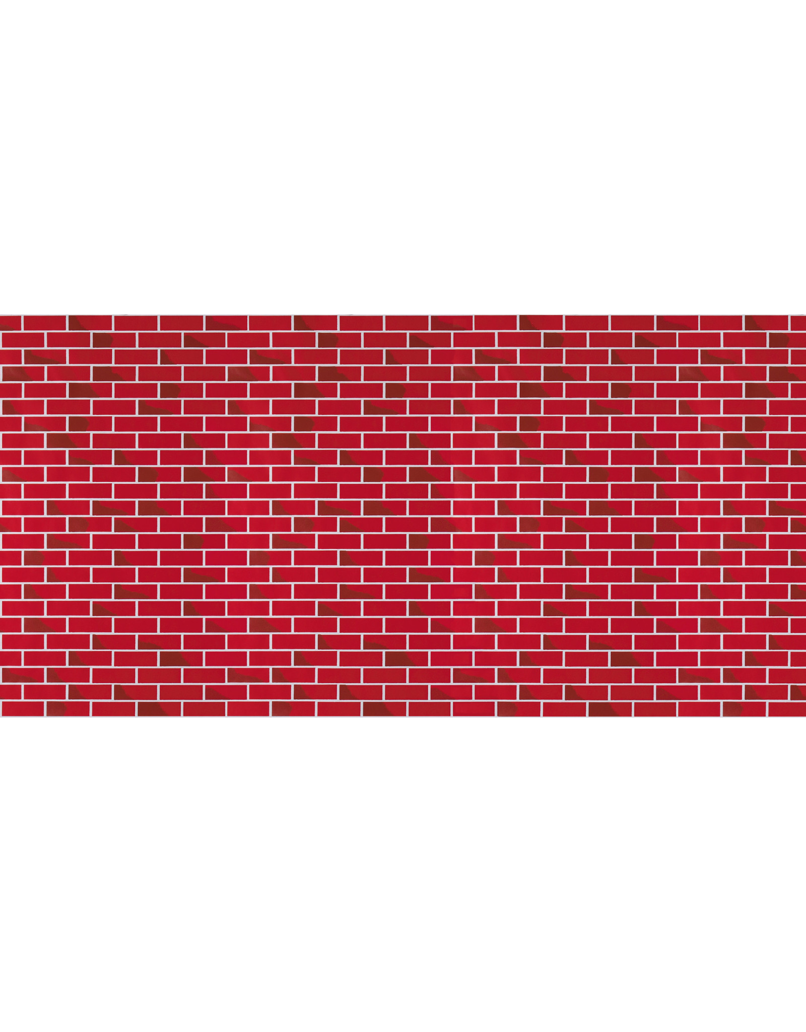 FADELESS  BACKING PAPER 48" x 12' :  RED BRICK