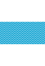 FADELESS  BACKING PAPER 48"x12' : CHEVRON AQUA