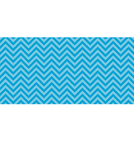 FADELESS  BACKING PAPER 48"x12' : CHEVRON AQUA
