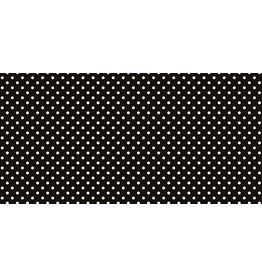 FADELESS BACKING PAPER 48"x12' : BLACK WITH WHITE DOTS