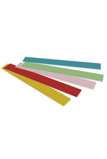 SENTENCE STRIPS - 3"X24" ASSORTED RAINBOW COLORS 100 PACK