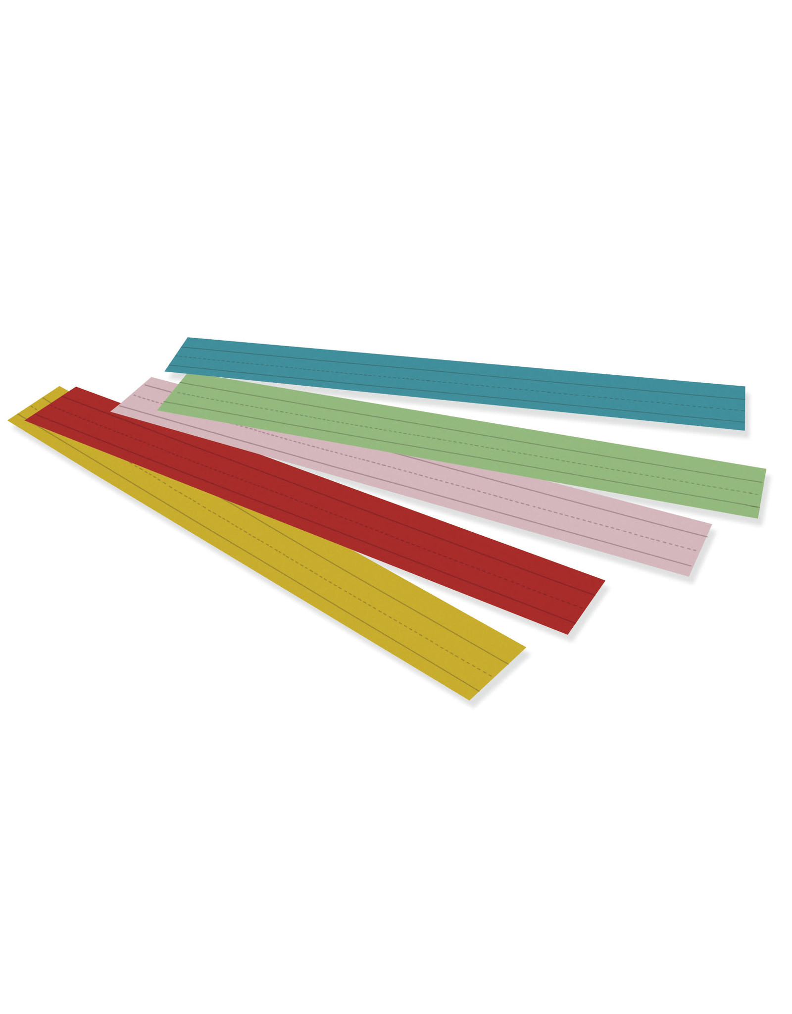 SENTENCE STRIPS - 3"X24" ASSORTED RAINBOW COLORS 100 PACK