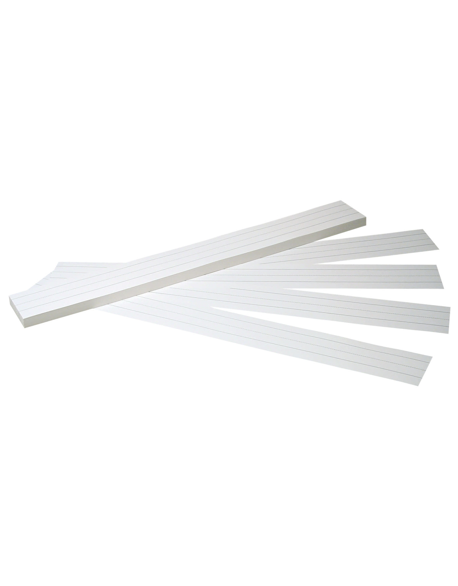 SENTENCE STRIPS - 3"X24" WHITE 100 PACK