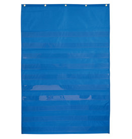 POCKET CHART: STANDARD, BLUE