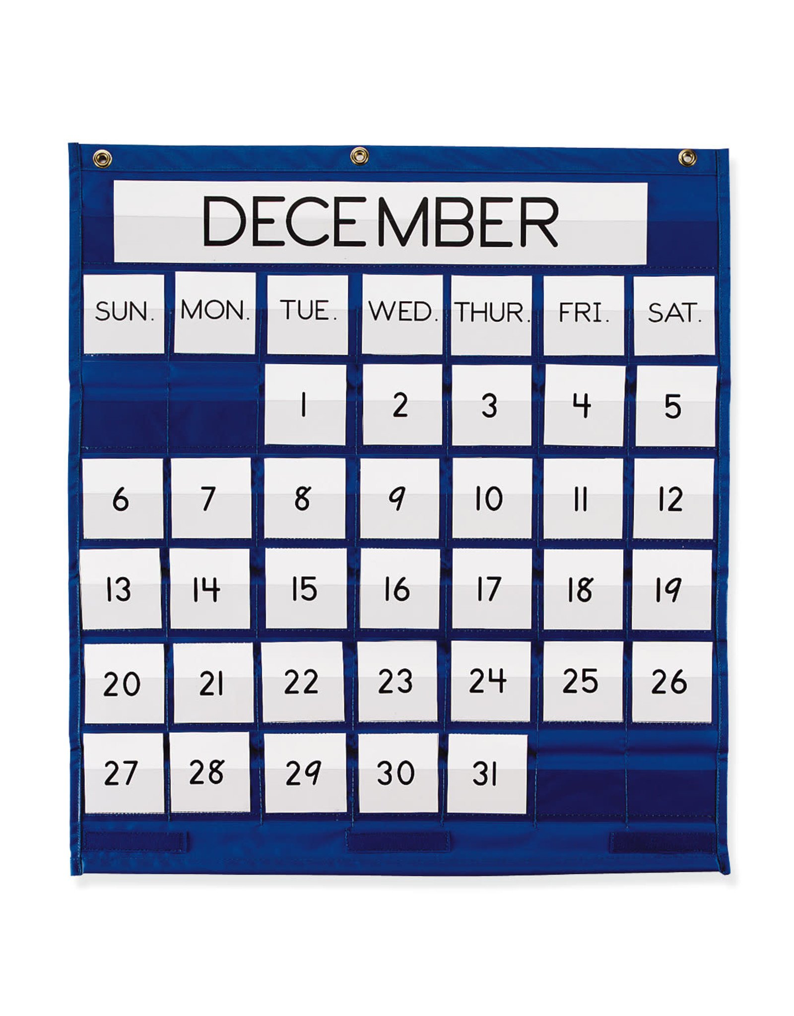 POCKET CHART: MONTHLY CALENDAR