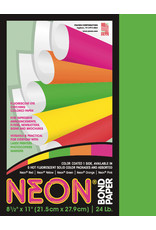 NEON PAPER  GREEN 8 1/2"X11" 100 SHEETS