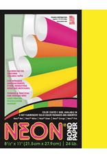 NEON PAPER  YELLOW -  8 1/2"X11" 100 SHEETS