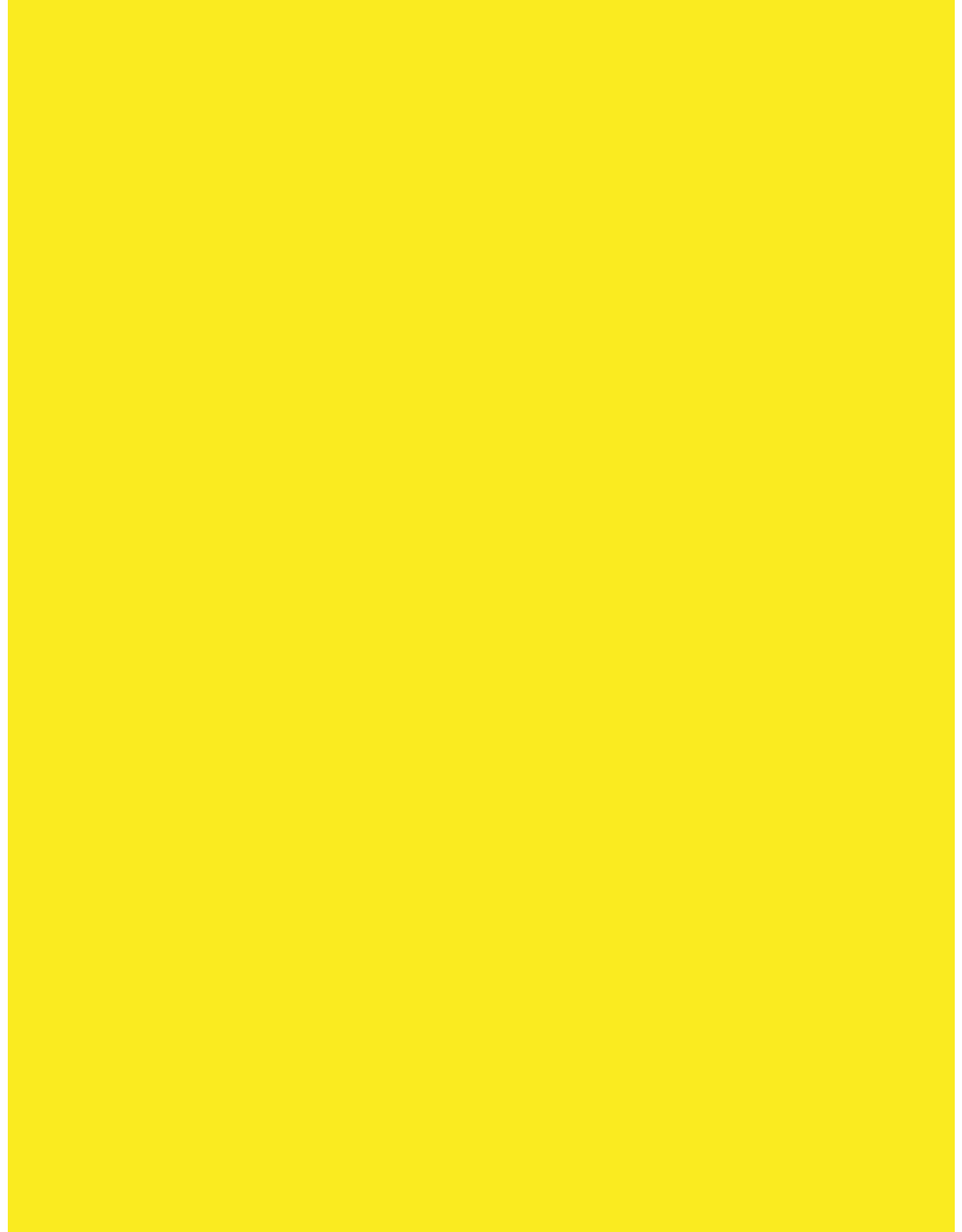 NEON PAPER  YELLOW -  8 1/2"X11" 100 SHEETS