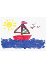 FINGER PAINT  PAPER 16"x22" WHITE  100 sheets