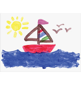 FINGER PAINT  PAPER 16"x22" WHITE  100 sheets