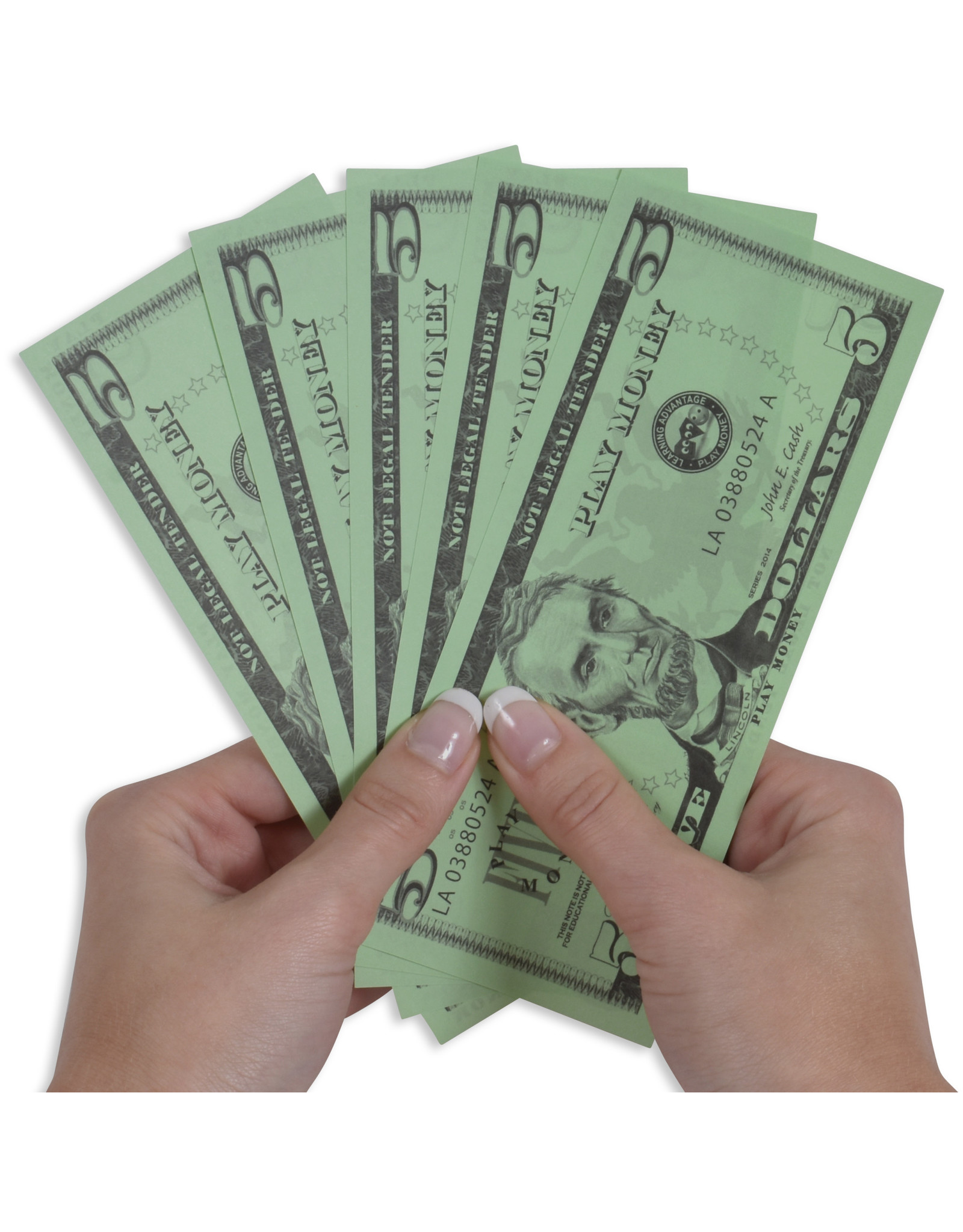 BILLS: $5, SET OF 100
