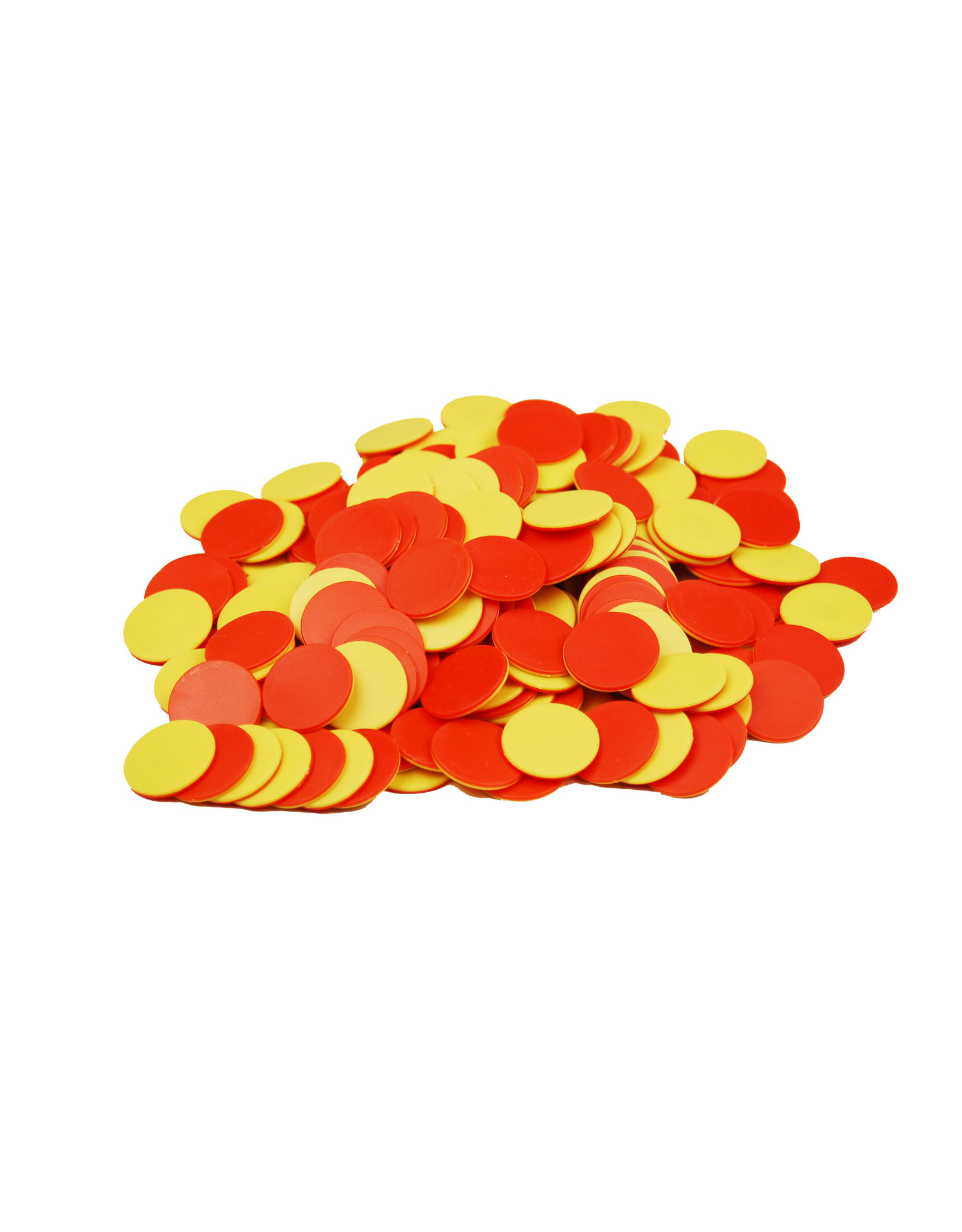 COUNTERS: TWO-COLOR, YELLOW/RED 200PC