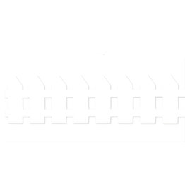 HYGLOSS BORDERS PICKET FENCE  - 3"x36'