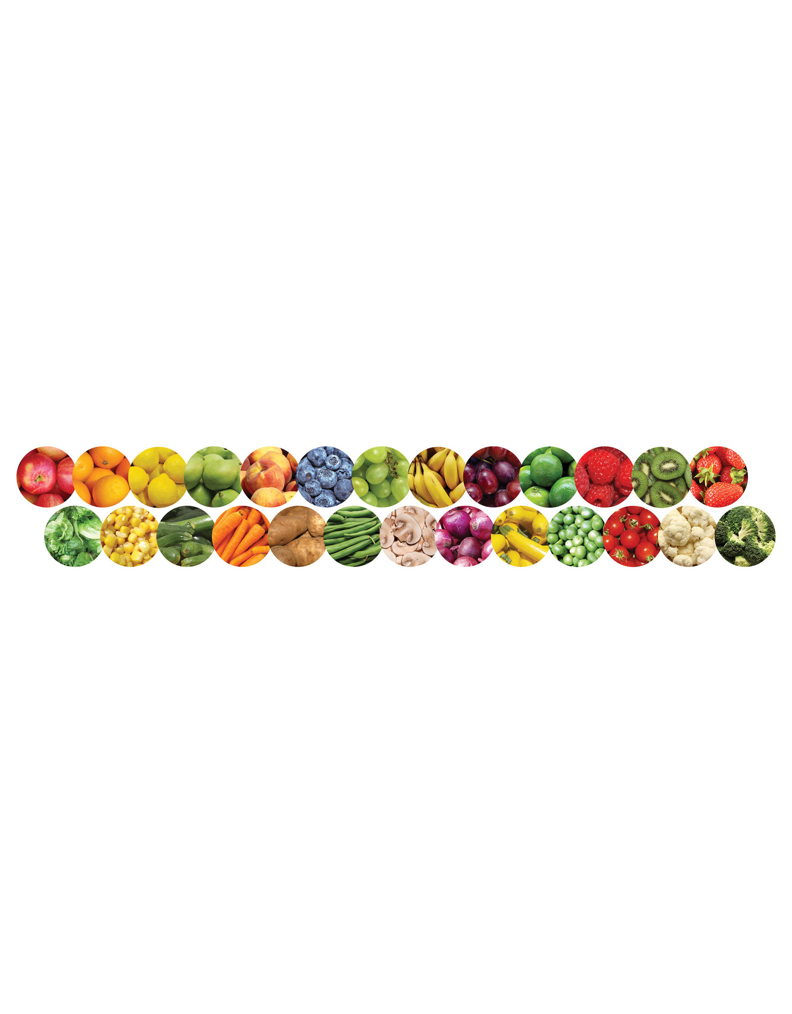 BORDERS FRUITS & VEGGIES  - 3"x36'