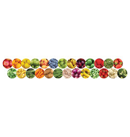 BORDERS FRUITS & VEGGIES  - 3"x36'