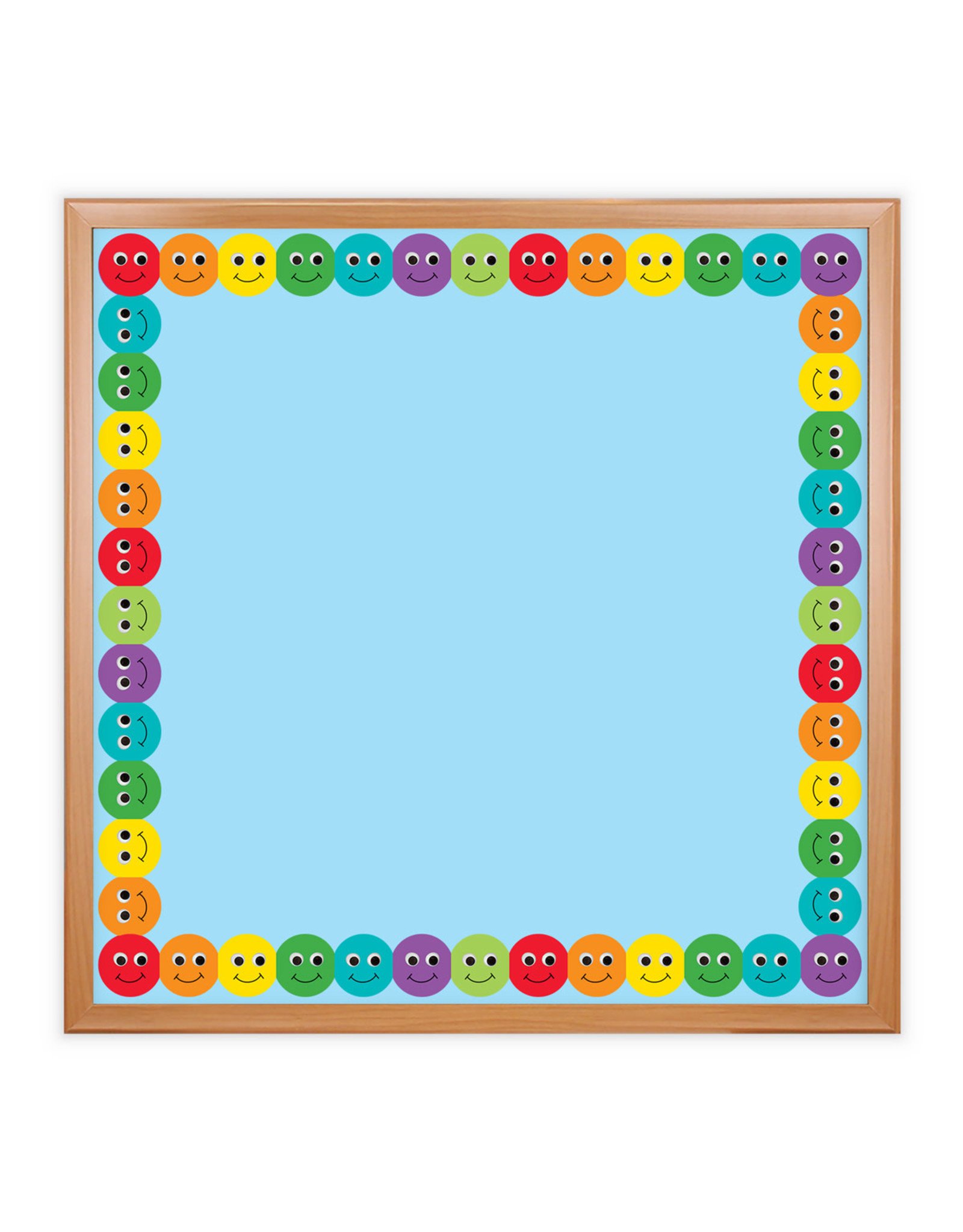 HYGLOSS DIE-CUT SCALLOPED BORDERS: SMILEY 3"X36'