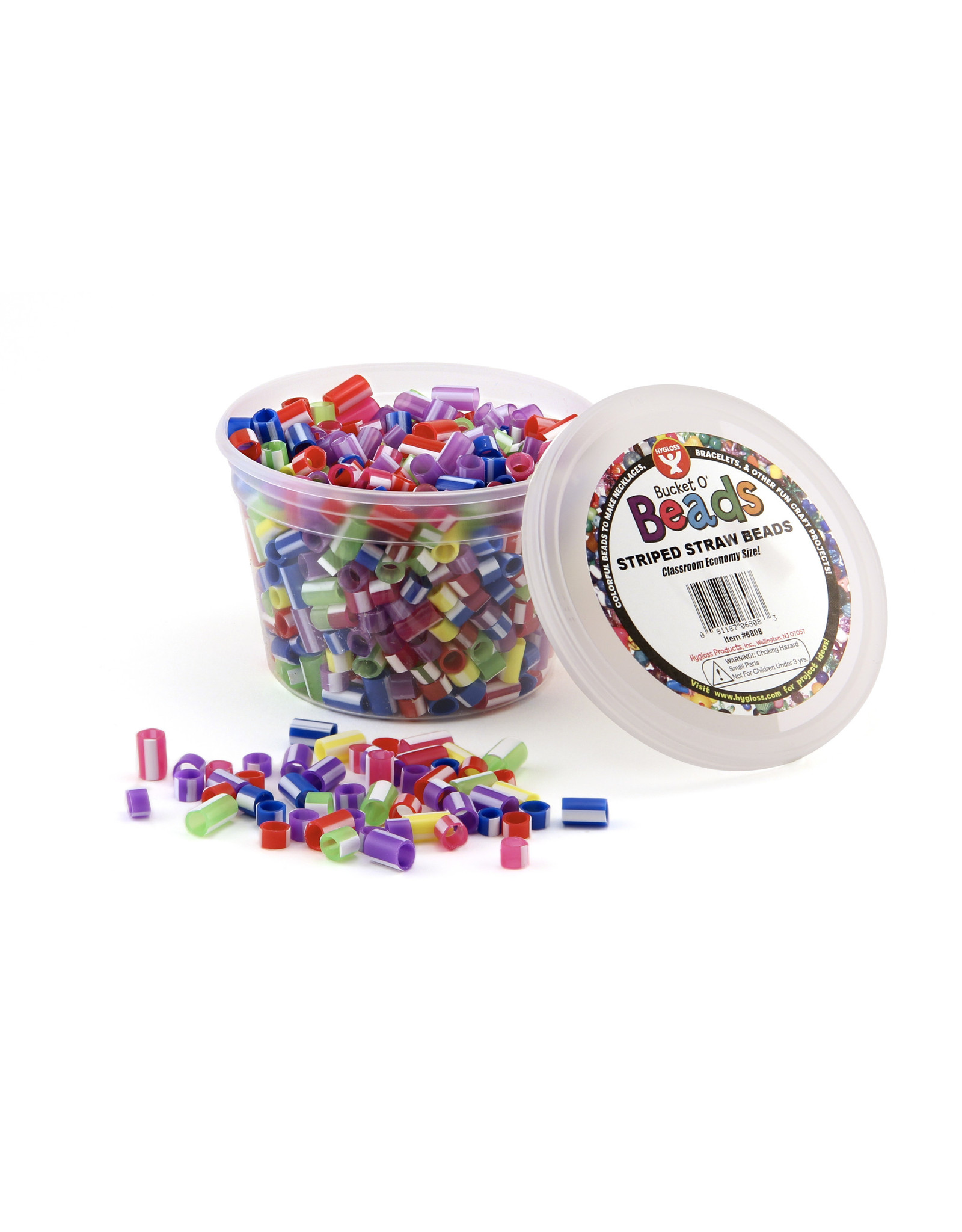 BEADS - STRAW - STRIPED 700