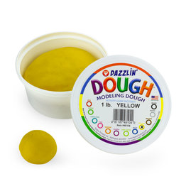 DAZZLIN DOUGH: 1 LB UNSCENTED YELLOW