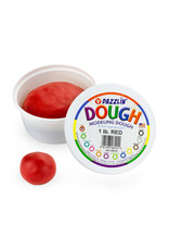 DAZZLIN DOUGH: 1 LB UNSCENTED RED