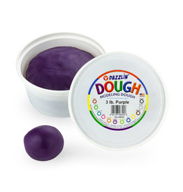 DAZZLIN DOUGH: 3 LB UNSCENTED PURPLE