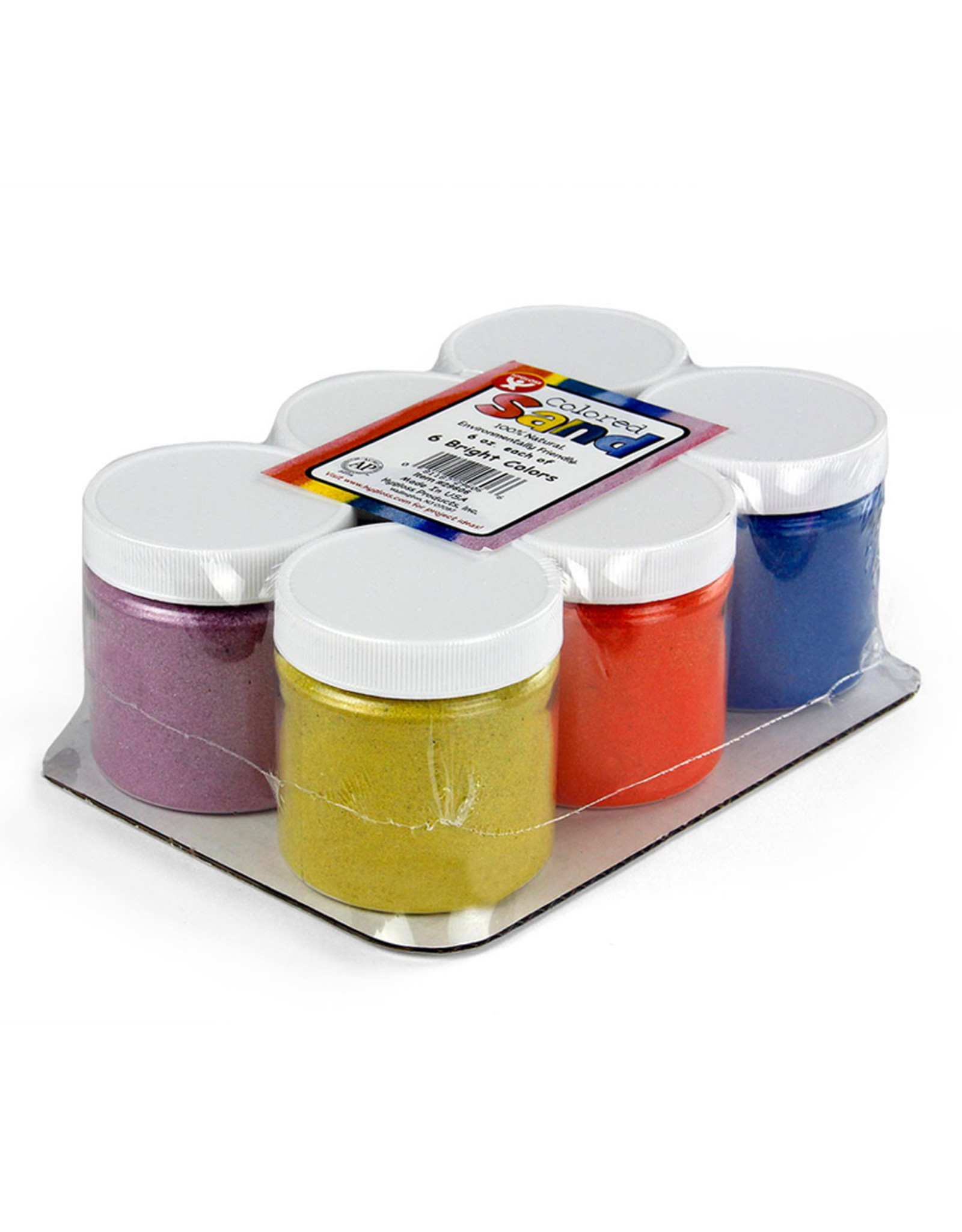 COLORED SAND: 6 COLOR ASSORTMENT