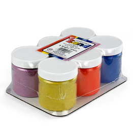 COLORED SAND: 6 COLOR ASSORTMENT