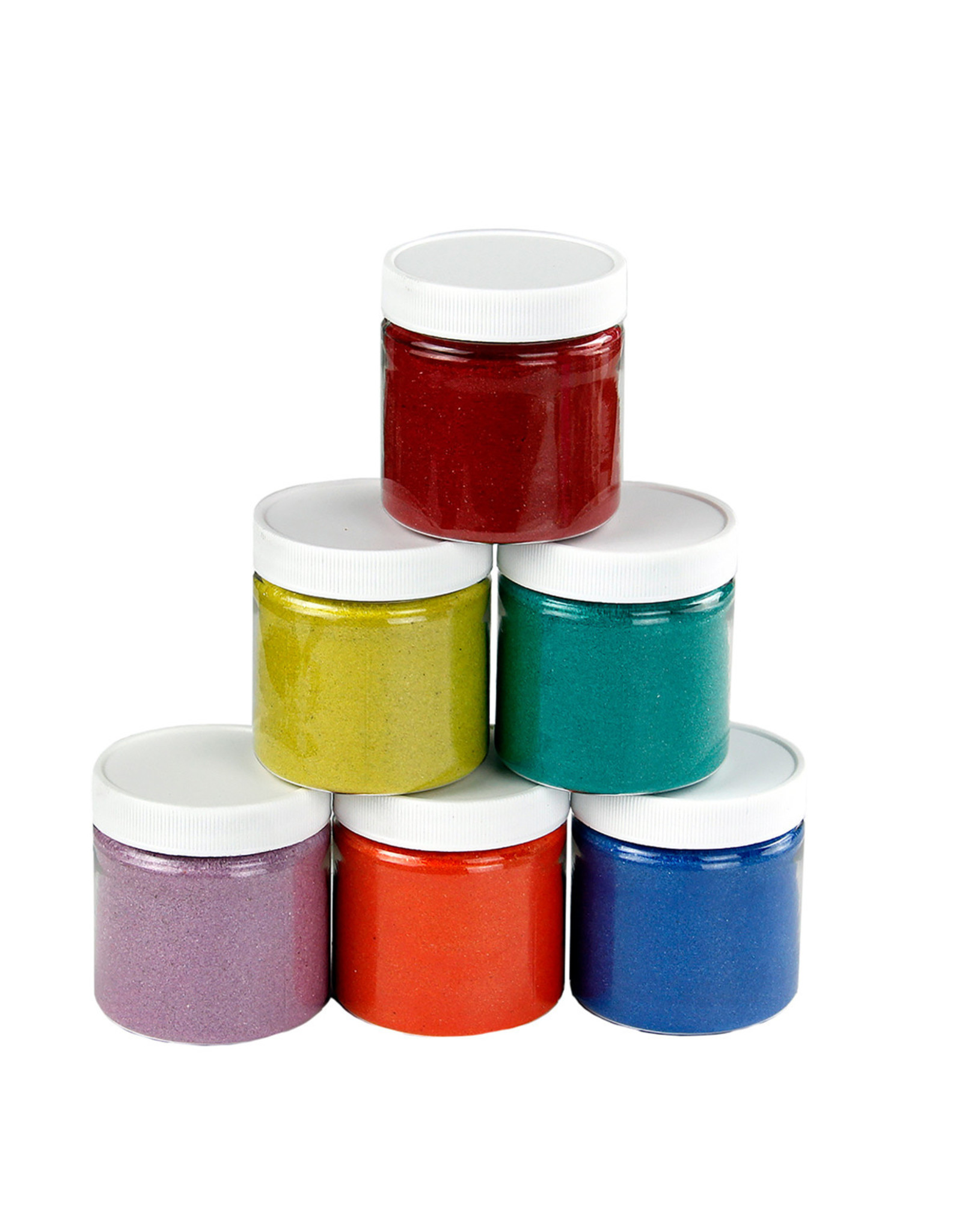 COLORED SAND: 6 COLOR ASSORTMENT