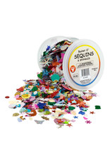 SEQUINS AND SPANGLES CONFETTI 4oz bucket